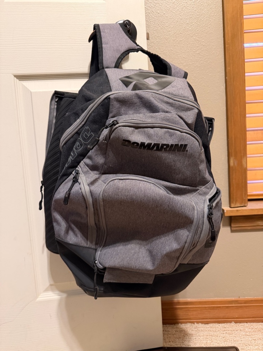 Demarini baseball bag with Multiple Compartments